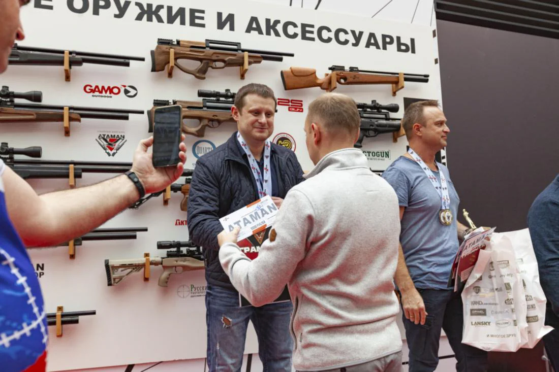 Награждение призёров Летнего Кубка СК Атаман