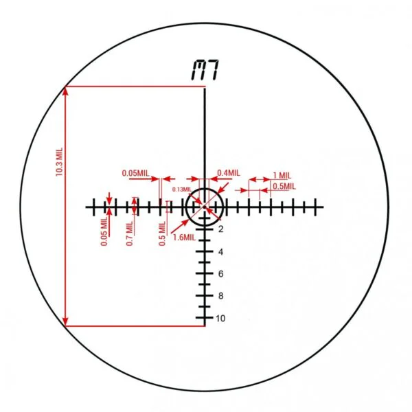 Оптический прицел KONUSPRO EL-30 4-16X44 — изображение 8
