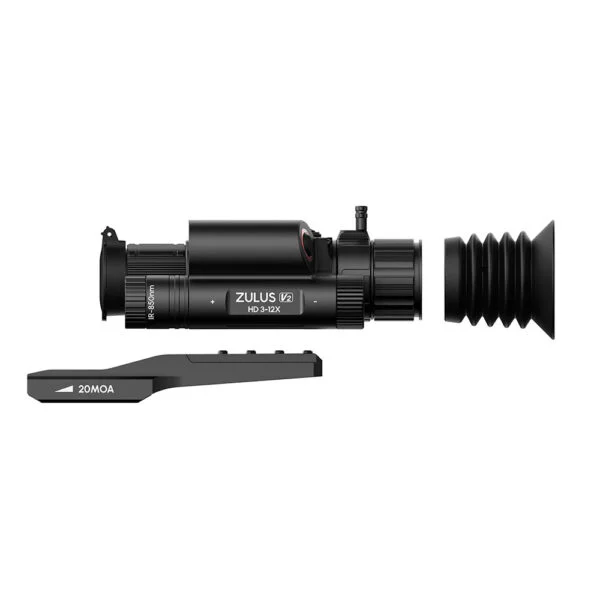 Цифровой прицел ночного видения DNT ZULUS V2 HD 3-12x45 LRF — изображение 6