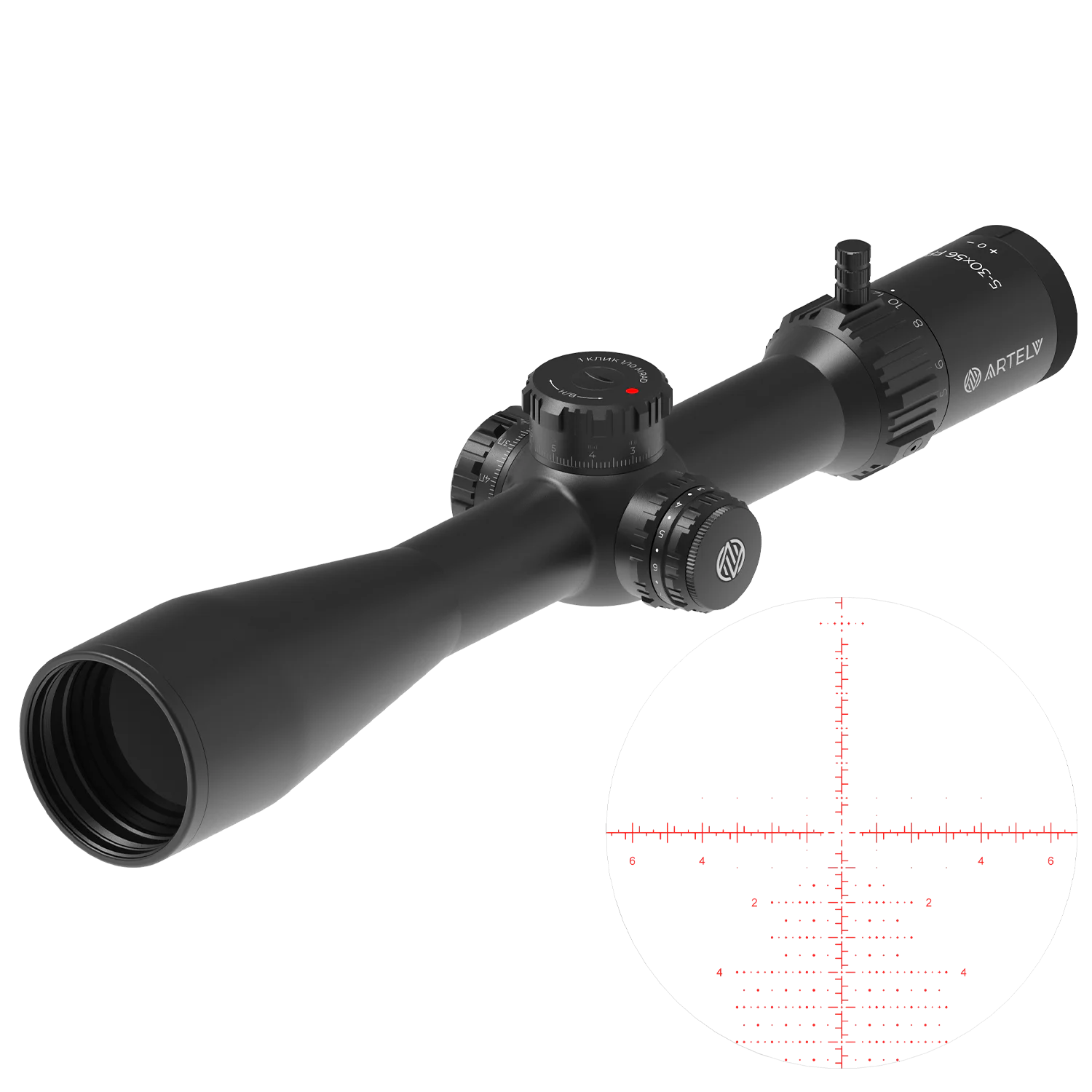 Artelv LRS 5-30x56 FFP 34мм