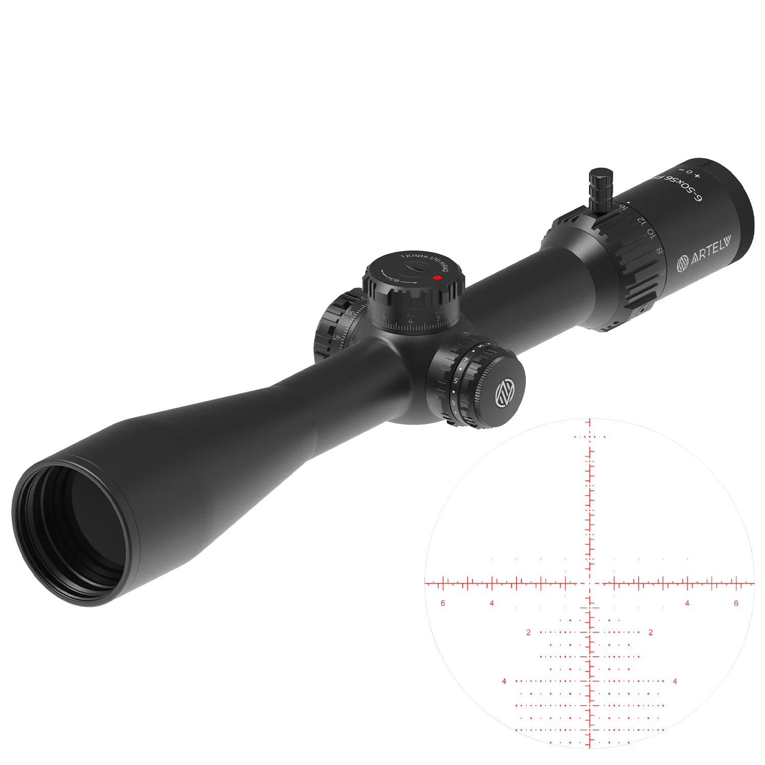 Artelv LRS 6-50x56 FFP 34мм